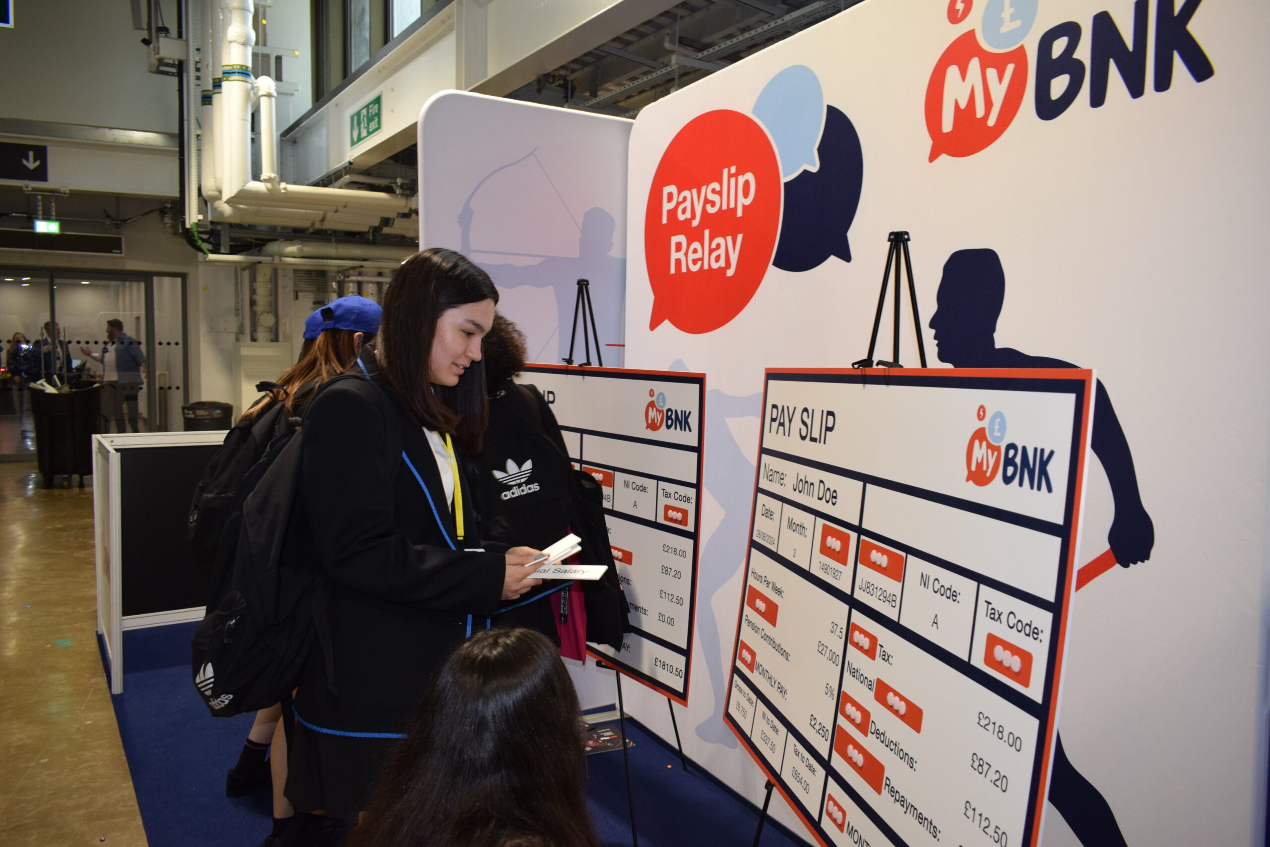 Financial Fun & Games: MyBnk Olympics with abrdn at Step Up Expo
